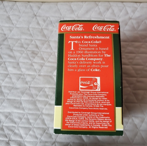 Coca cola ornaments vintage Santa's delivery works - Picture 3 of 4